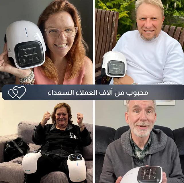 𝐄𝐥𝐞𝐜𝐭𝐫𝐨𝐏𝐫𝐨™ Knee Massager - جهاز لاسلكي لتدليك الركبة
